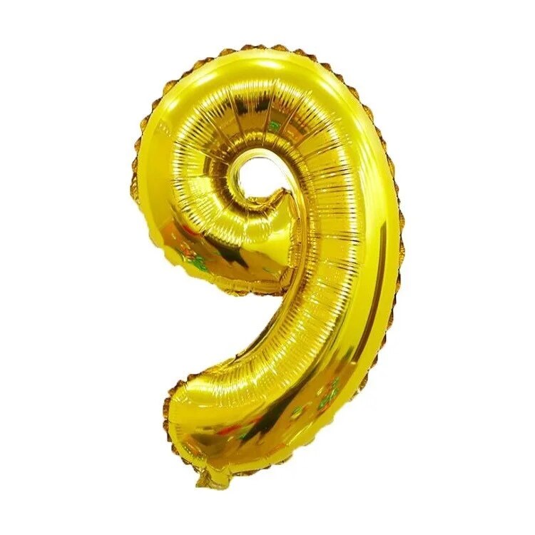 16/32/40 inch golden number balloons 0 1 2 3 4 5 6 7 8 9th birthday decoration wedding anniversary party balloons