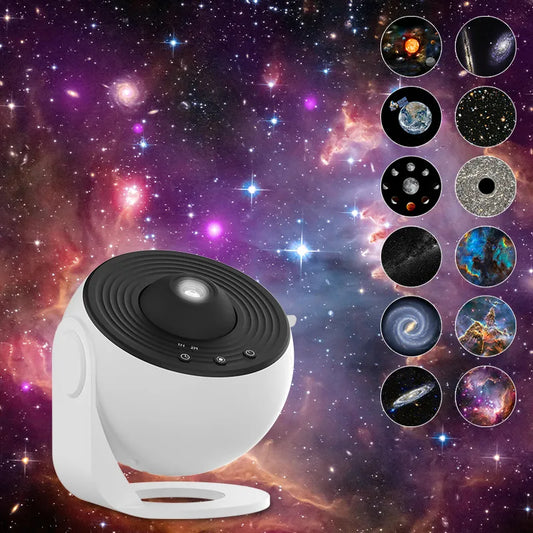 Galaxy Planetarium 360° Rotating HD Projector