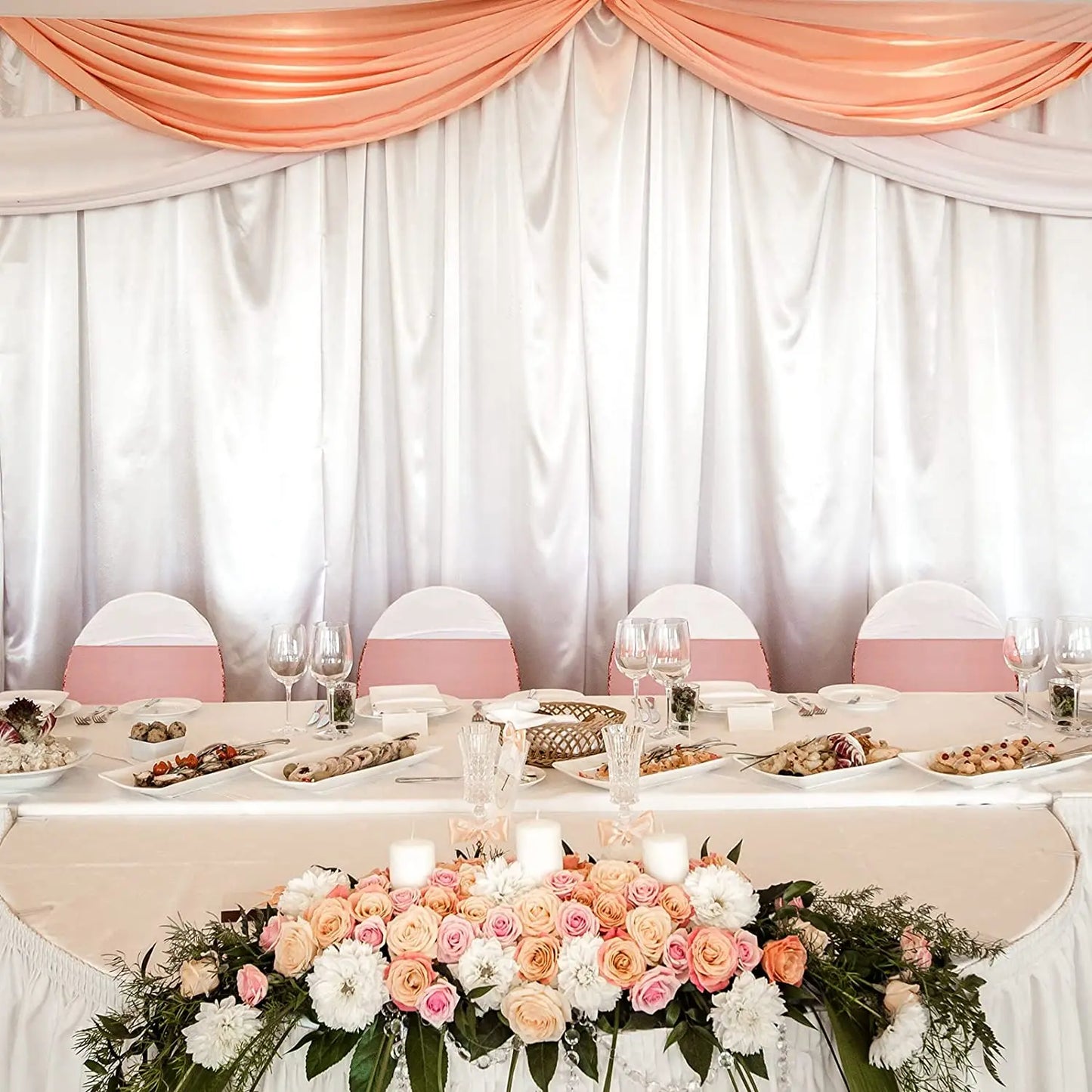 Sequin Chair Sashes For Chair Cover Decoration